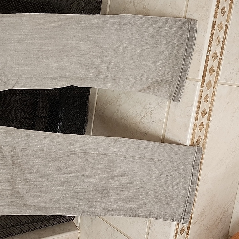 🖤🩶 BOSTON PROPER Gray Embellished JEANS 🩶🖤 - Picture 10 of 11